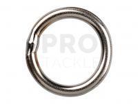 Split Rings Gamakatsu Hyper Solid Ring Stainless Nickel #4 | 100kg