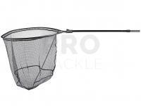 Dragon Oval landing nets with soft mesh, with latch mesh lock 1.8-2.3m | 75x65cm