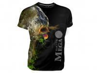 Dragon Breathable T-shirt Megabaits - carp black - XXL