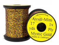 Uni Axxel-Mini Flash Tinsel Flash 1 Strand 17 yds - Mystic Gold