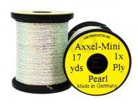 Uni Axxel-Mini Flash Tinsel Flash 1 Strand 17 yds - Pearl