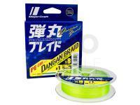 Braided line MajorCraft Dangan Braid X8 PE-Line Series | Green | 150m | #1.2 | 0.16mm