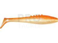 Soft baits Dragon Lunatic Pro 10cm - Pearl/Clear | Orange/Silver Glitter