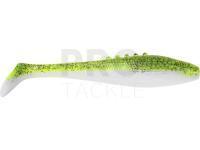 Soft baits Dragon Lunatic Pro 15cm - Pearl/Chartreuse | Black Glitter