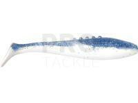 Soft baits Dragon Lunatic Pro 7.5cm - White/Clear | Blue Glitter
