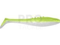 Soft baits Dragon Lunatic Pro 8.5cm - Pearl/Super Yellow | Silver Glitter