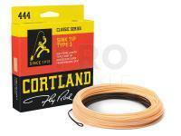 Fly line Cortland 444 Sink Tip Type 3 Brown / Peach WF6S/F