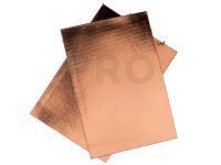 Hareline Lycra Foil Stretch - Copper Foil