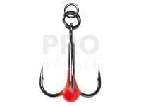 Treble Hooks Savage Gear Hot Spot Hooks SGY 1X Bn Ring Rigged #8