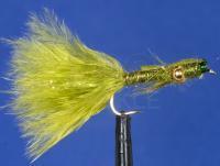 Fly Marabou Damsel Nymph Olive no. 10