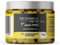 Match Pro Top Dumbells Pop Up 20g 7mm - CSL Fermented Corn