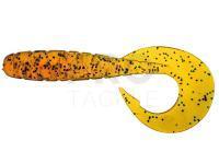 Soft lures Fishup Mighty Grub 3.5ich | 90mm - Caramel/Green & Black