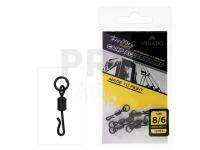 Mikado Quick Change Swivel with Ring #8 - Black Nickel