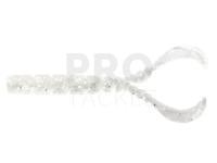 Soft Baits Mustad AJI Worm Chiki-Chiki 1.7" 4.3cm - Clear Silver Glitter