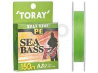 Braided Line Toray Salt Line Sea Bass F4 150m #1.0