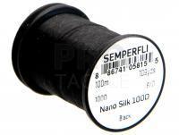 Thread Semperfli Nano Silk 100D Predator 6/0 100m 109yds - Black