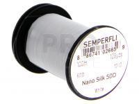 Thread Semperfli Nano Silk 50D 12/0 100m 109yds - White