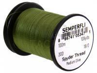 Semperfli Spyder Thread 18/0 100m 109yds 30D - Medium Olive