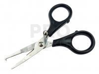 Scissor with split ring opener