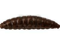 Soft Baits Westin Maggot 4.8 cm / 2.2 g / 8 pcs. / Garlic/Cheese -  Dark Brown