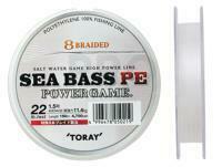 Braid Line Toray Sea Bass PE Power Game 8 Braided Natural 150m 12lb #0.6