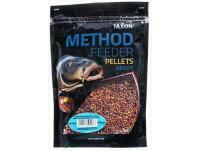 Pellet Ready Jaxon Method Feeder 500g 2mm - PINEAPPLE/STRAWBERRY/TUTTI-FRUTTI