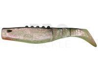 Soft baits Dragon Phantail 10cm PEARL PS/BLACK - red silver glitter