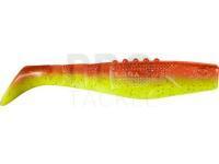 Soft baits Dragon Phantail Pro 10cm - Chartreuse/Orange Fluo | Silver/Black Glitter