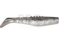 Soft baits Dragon Phantail Pro 10cm - Pearl/Clear | Black Glitter