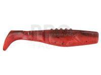Soft baits Dragon Phantail Pro 5cm - Fluo Red/Motor Oil | Black Glitter
