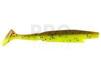 Soft baits Strike Pro Piglet Shad 8.5cm 4g - C020 Brown Chartreuse