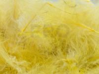 Feathers FMFly Goose CDC 1G - Dyed Dirty Yellow