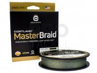 Braided line Cortland Master Braid 150 yds Moss Green 8lb | .005 in | .127 mm