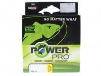 Braided line PowerPro Hi-Vis Yellow 135m 0.10mm 5kg