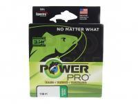 Braided line PowerPro Moss Green 135m 0.10mm 5kg