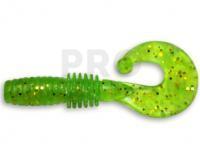 Soft baits Crazy Fish Power Mace 40mm - 21 Lime | Anis