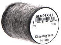 Semperfli Dirty Bug Yarn 5m 5yds - Grey Caddis