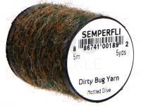 Semperfli Dirty Bug Yarn 5m 5yds - Mottled Olive