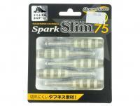 Soft bait AquaWave Spark Slim 75 mm - S47