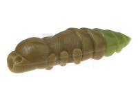 Soft bait FishUp Pupa 1.2inch 32mm - 137 Coffe Milk / Light Olive