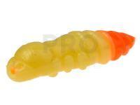 Soft bait FishUp Pupa Cheese Trout Series 1.5 inch | 38mm - 135 Cheese / Hot Orange