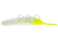 Soft bait FishUp Tanta Cheese Trout Series 2 inch | 50mm - 131 White / Hot Chartreuse