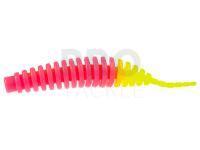 Soft bait FishUp Tanta Cheese Trout Series 2 inch | 50mm - 133 Bubble Gum / Hot Chartreuse