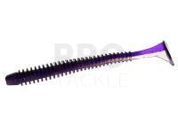 Soft Bait Flagman Mystic Fish 4 inch | 100 mm - Violet/ Pearl White