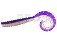 Soft Bait Flagman TT-Grub 2.0 inch | 50 mm - Violet / Pearl White