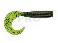 Soft Bait Gary Yamamoto Single Tail 4" - 208 Watermelon w/ lg black, sm red