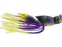 Lure Live Target Hollow Body Craw Jig 4.5cm 14g - Junebug/Chartreuse