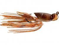 Lure Live Target Hollow Body Craw Jig 4.5cm 14g - Natural/Brown