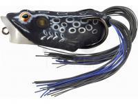 Hard Lure Live Target Hollow Body Frog Popper 5cm 10.5g - Black/Black