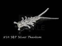 Soft Bait Lunker City Hellgie 1.5 inch - #10 S&P Silver Phantom